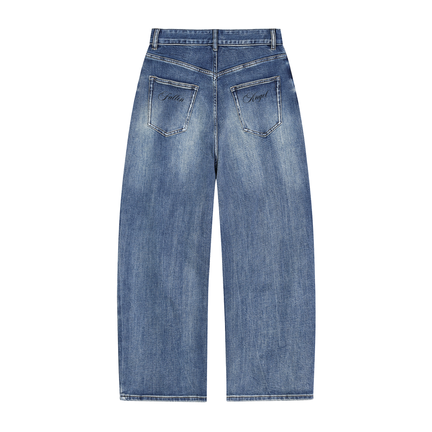 "FALLEN ANGEL" BARREL JEANS