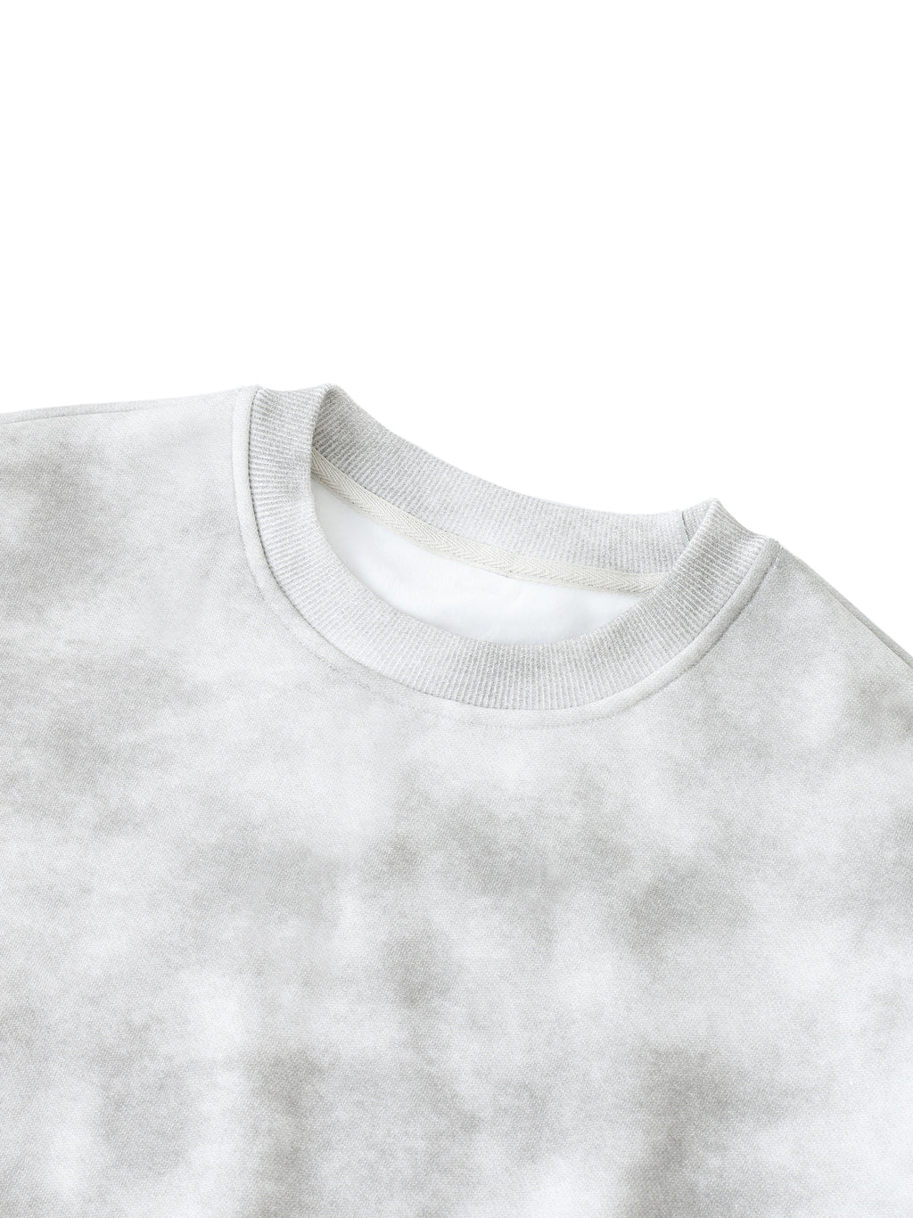 Dirty Washed Boxy Fleeced Sweatshirt