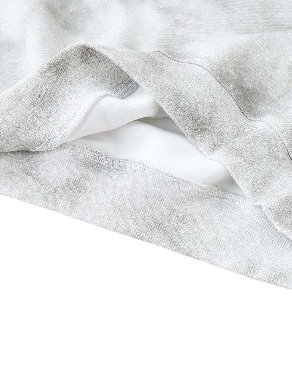 Dirty Washed Boxy Fleeced Sweatshirt